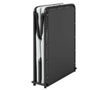 Simmons Beautyrest Foldway Guest Bed folded in half for storage