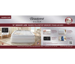 Beautyrest SIlver Memory Aire package back