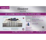 Beautyrest Silver Ever Firm package back