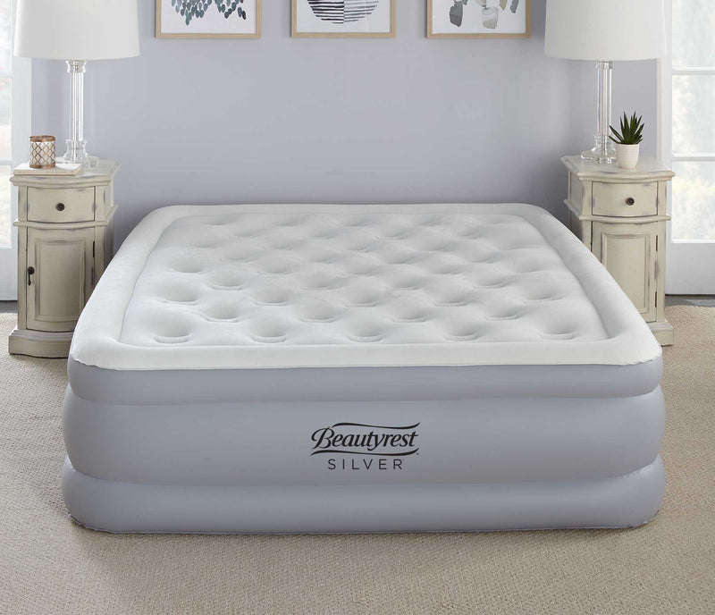 Beautyrest Silver Ever Firm guest air bed in bedroom