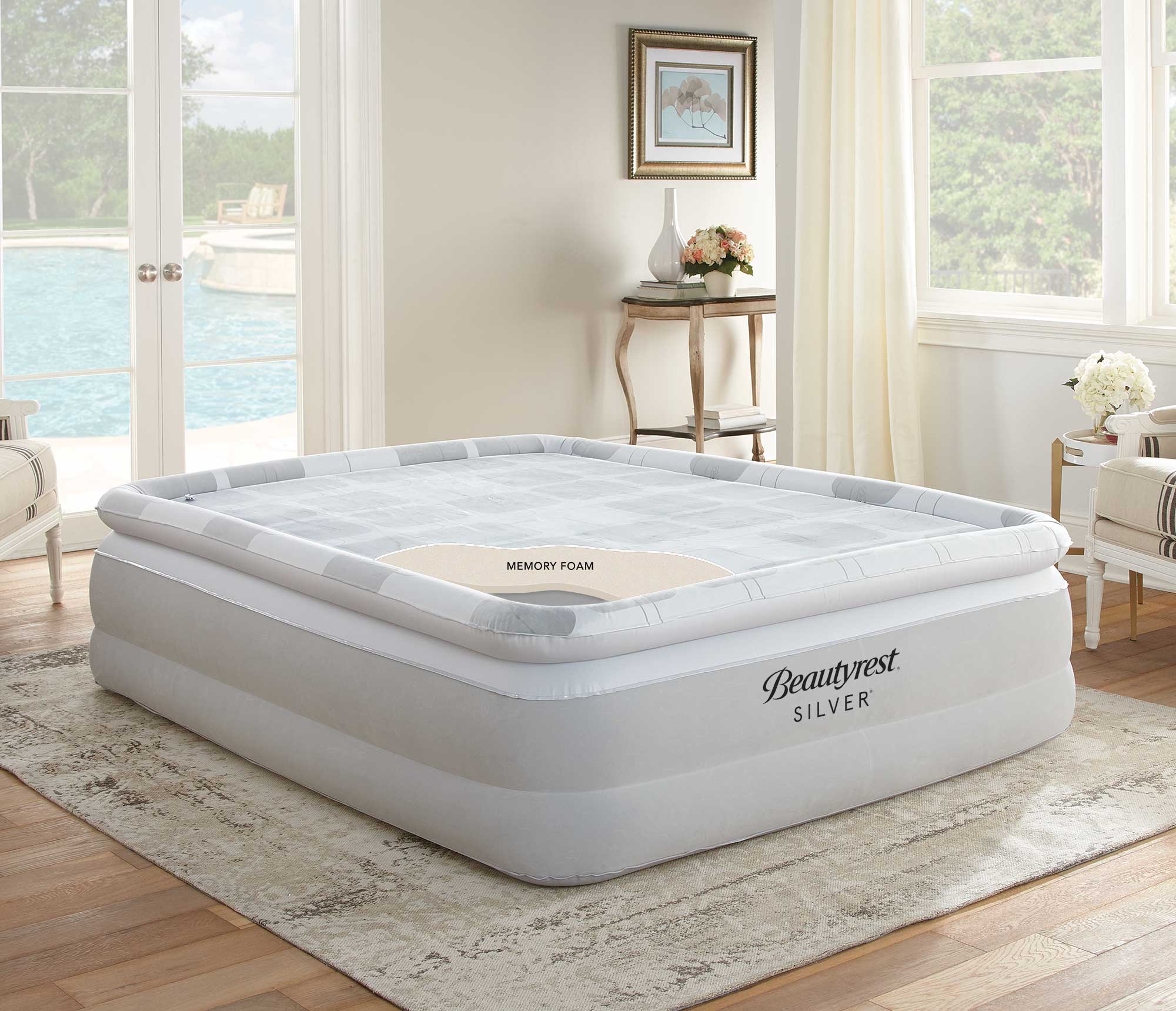 Air mattress store beautyrest